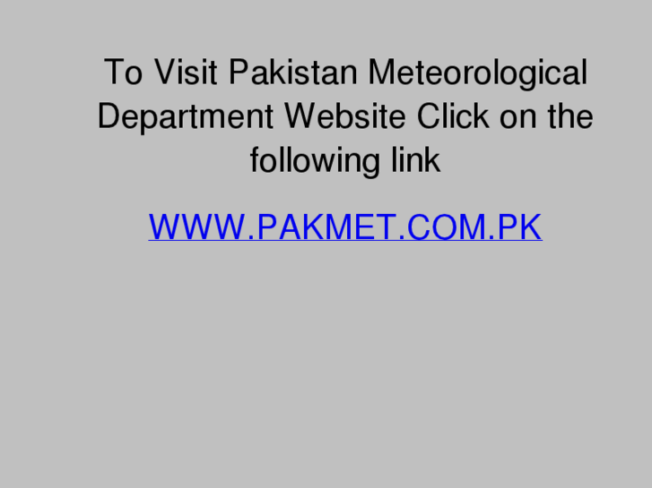 www.met.gov.pk