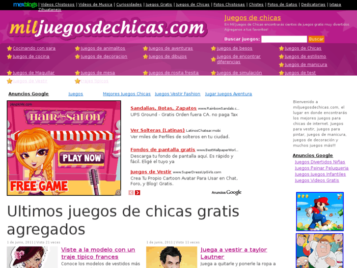 www.miljuegosdechicas.com