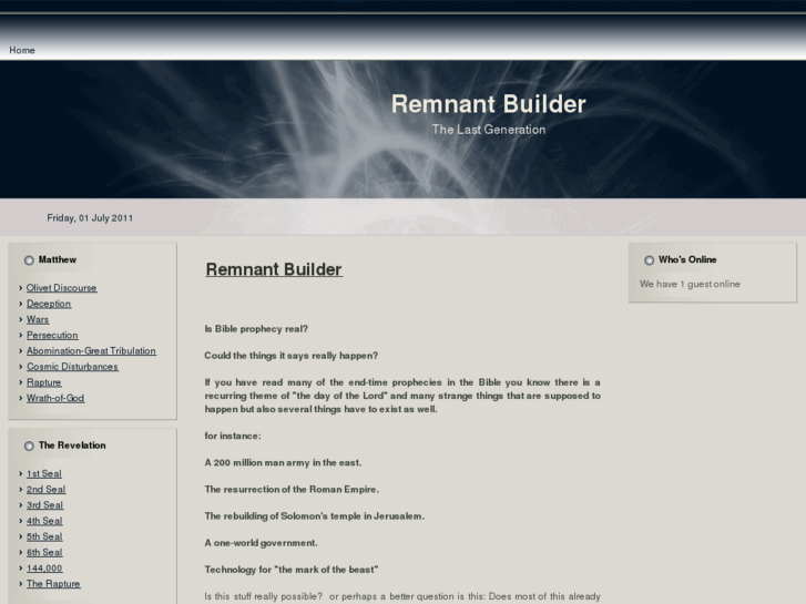 www.remnantbuilder.com