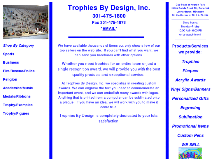 www.trophiesbydesign.com