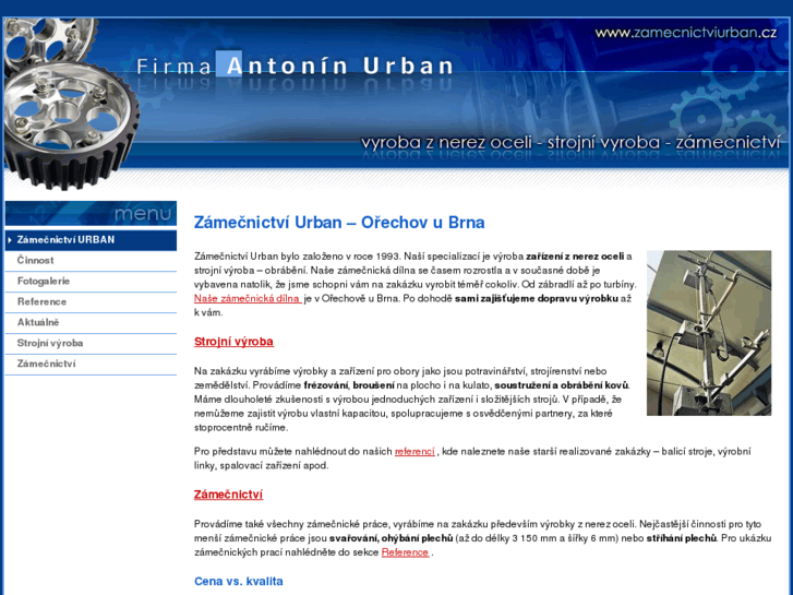 www.zamecnictviurban.cz