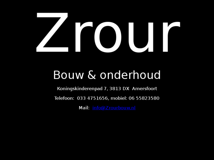 www.zrourbouw.nl