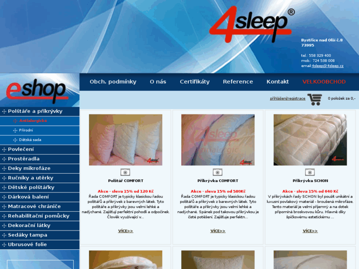 www.4sleep.cz