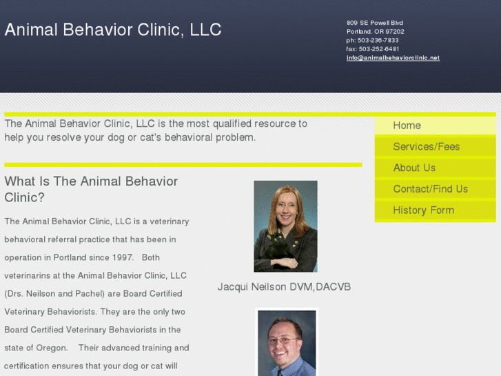 www.animalbehaviorclinic.net