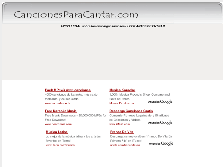 www.cancionesparacantar.com