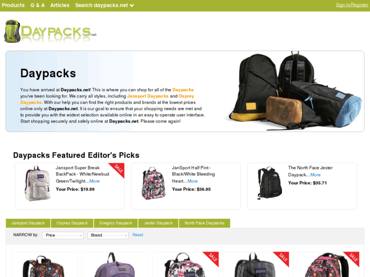 www.daypacks.net