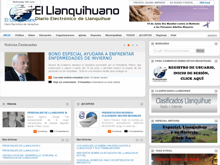 www.elllanquihuano.com