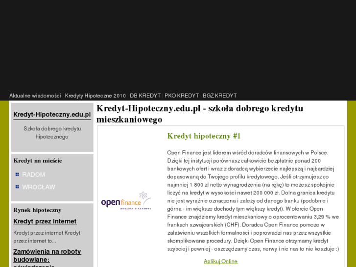 www.kredyt-hipoteczny.edu.pl