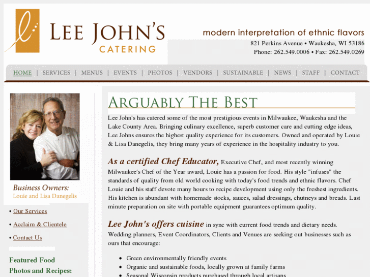 www.leejohnscatering.com