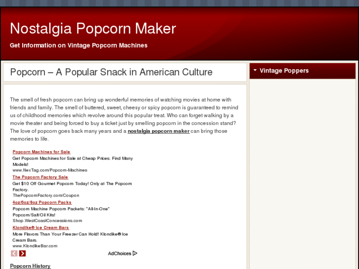 www.nostalgiapopcornmaker.org