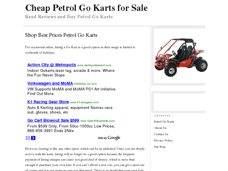 www.petrolgokarts.net