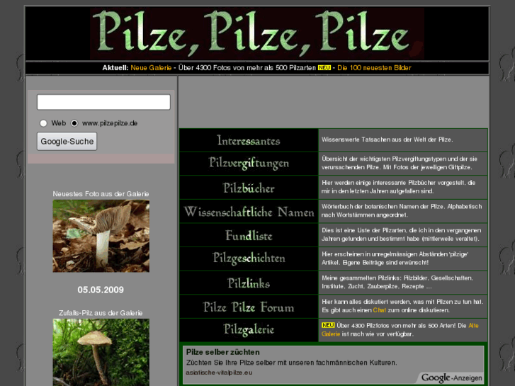 www.pilzepilze.de