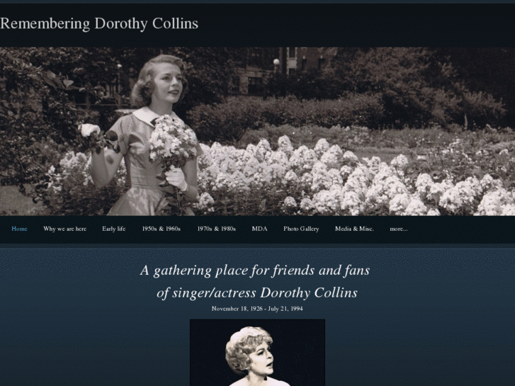 www.rememberingdorothycollins.com