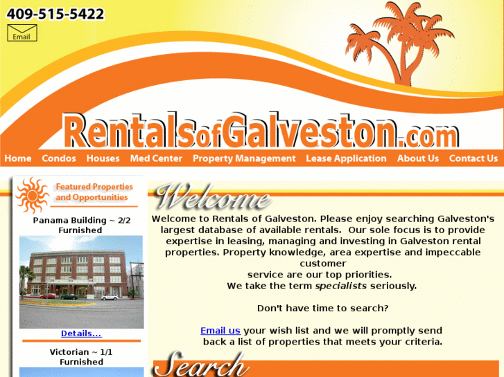 www.rentalsofgalveston.com