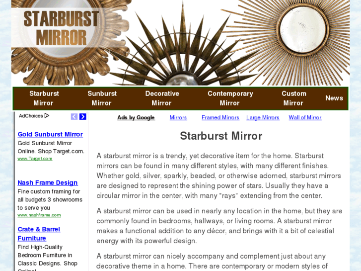 www.starburstmirror.com