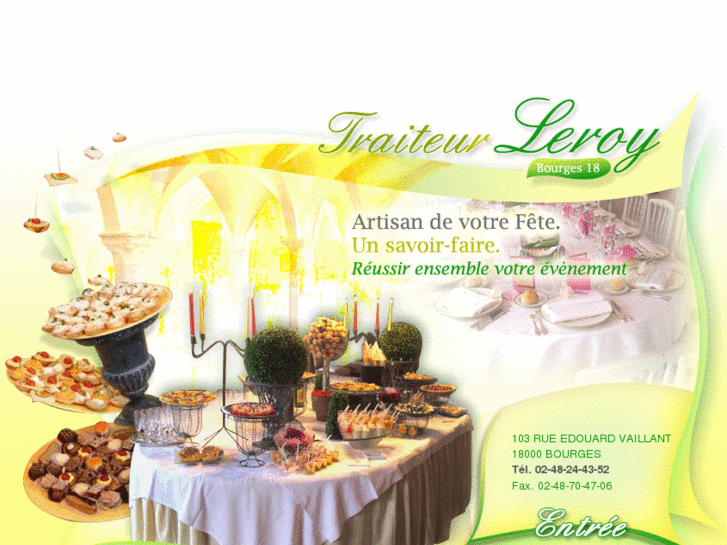 www.traiteur-leroy-bourges.com