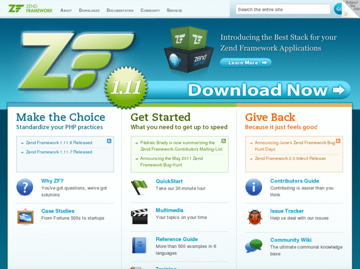www.zendframework.com