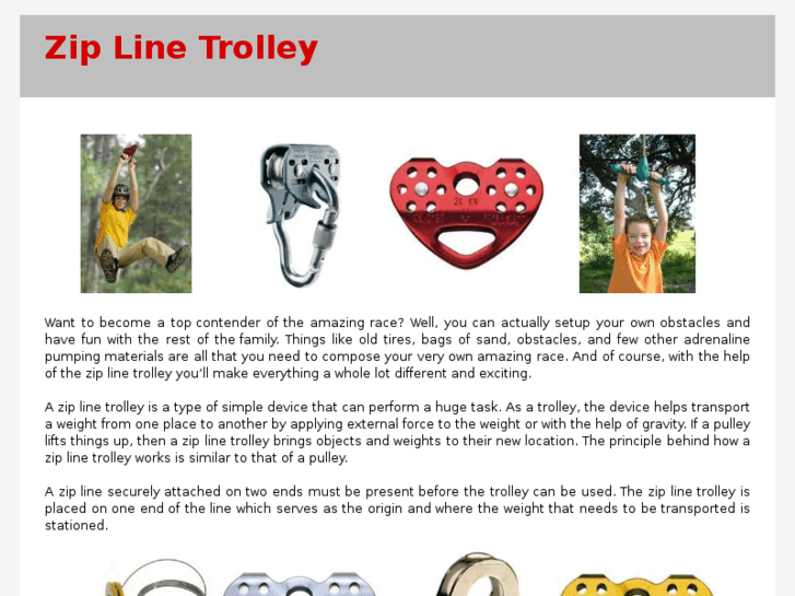 www.ziplinetrolley.com