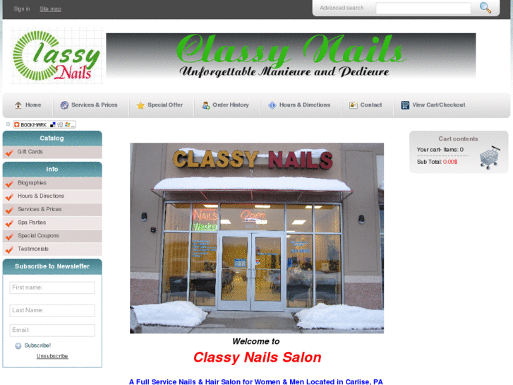 www.classynailsalon.com