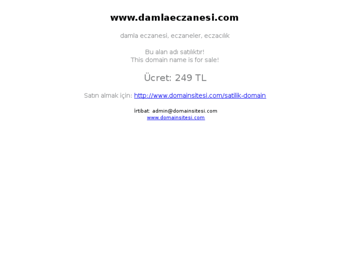 www.damlaeczanesi.com