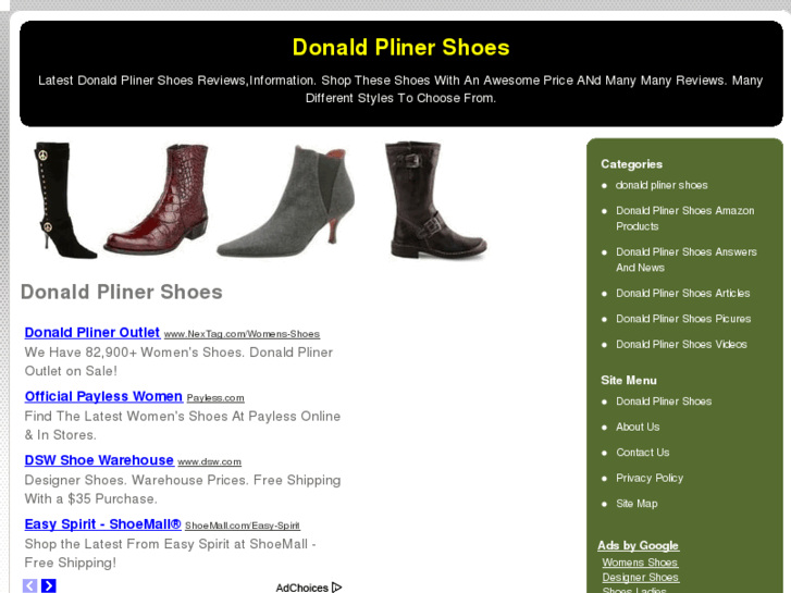 www.donaldplinershoesblog.com