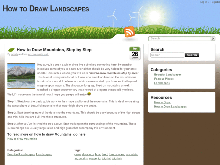 www.howtodrawlandscapes.com