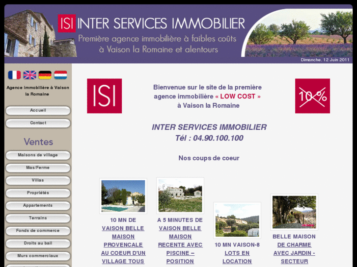 www.isi-agence-immobiliere-achat-low-cost-vaison.com