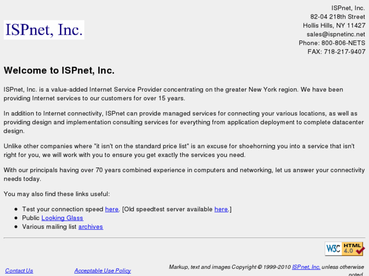 www.ispnet.net