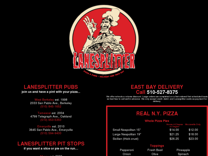 www.lanesplitterpizza.com