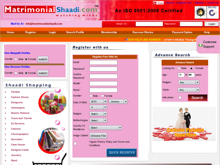 www.matrimonialshaadi.com