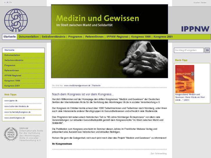 www.medizinundgewissen.de