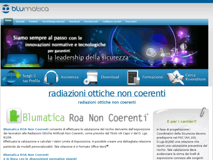 www.radiazioniottichenoncoerenti.it