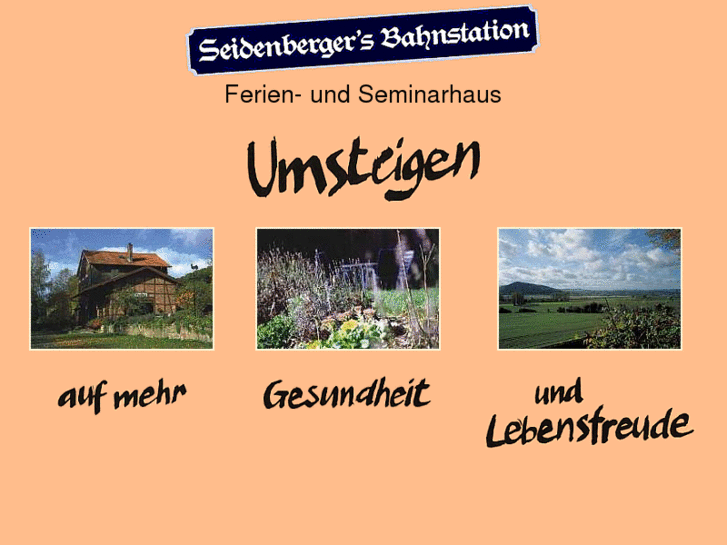 www.seidenbergers-bahnstation.com