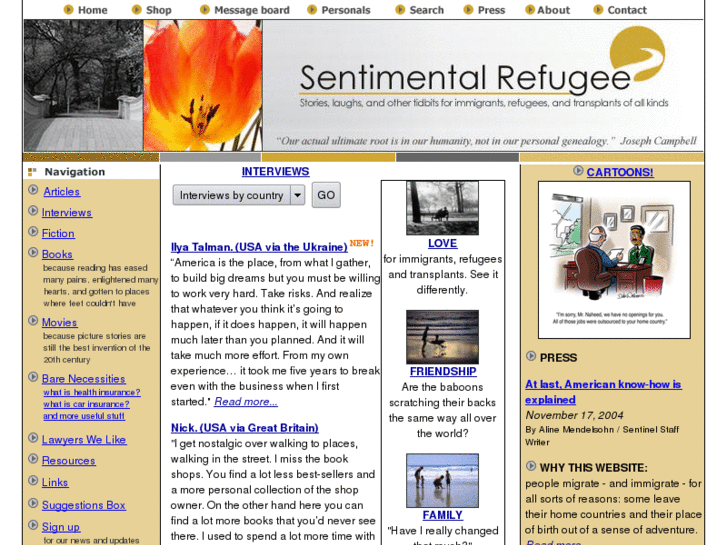 www.sentimentalrefugee.com