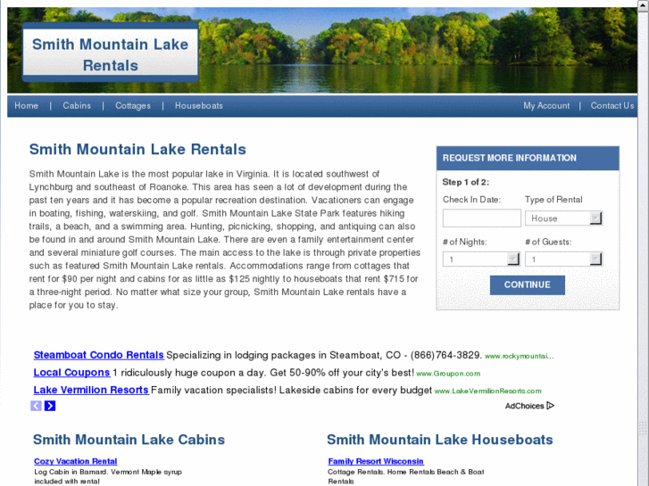 www.smith-mountainlakerentals.com