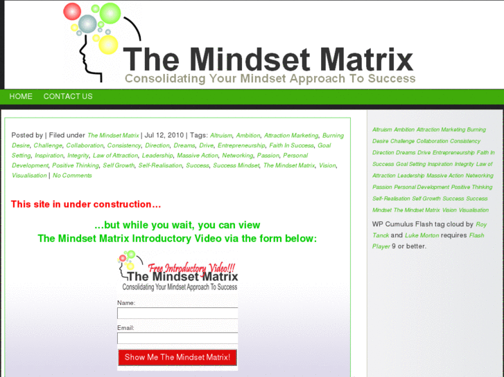 www.themindsetmatrix.com