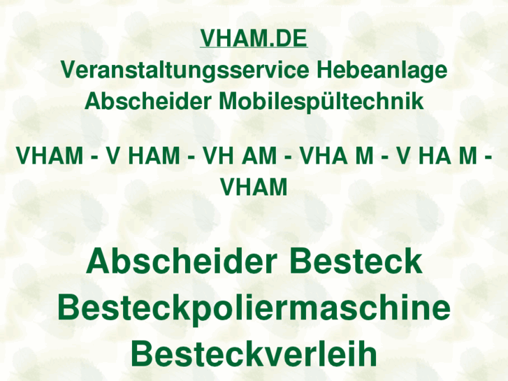 www.vham.de