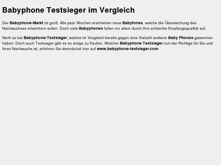 www.babyphone-testsieger.com