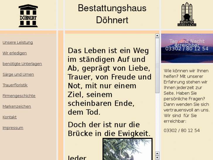 www.bestattungshaus-doehnert.com