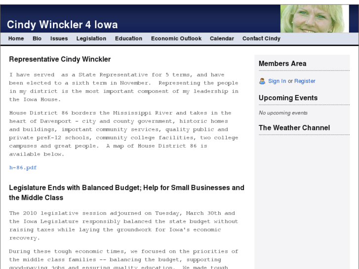 www.cindywinckler4iowa.com