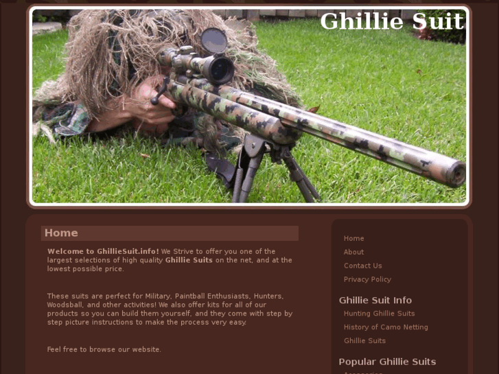 www.ghilliesuit.info