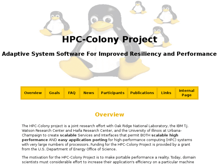 www.hpc-colony.org