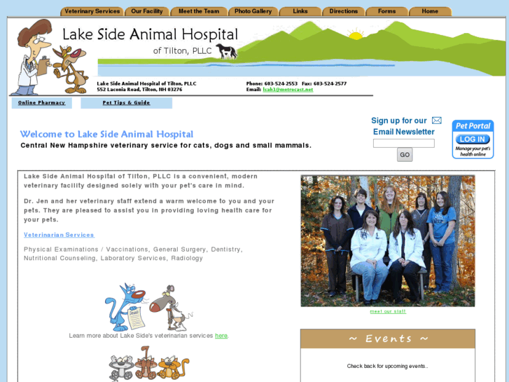 www.lakesideanimalhospitaltilton.com