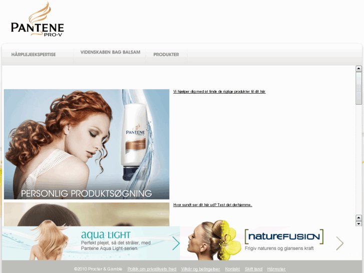 www.pantene.dk