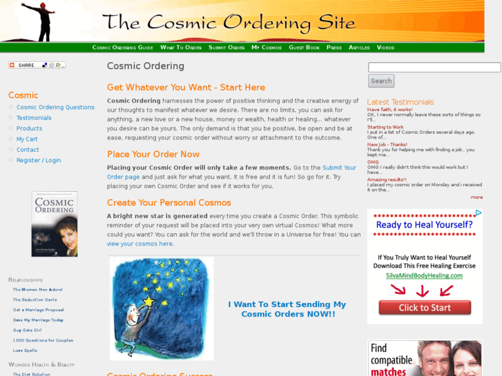 www.thecosmicorderingsite.com