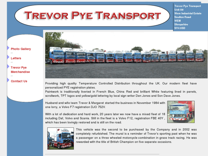 www.trevorpyetransport.com