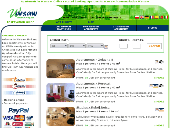 www.all-warsaw-apartments.eu