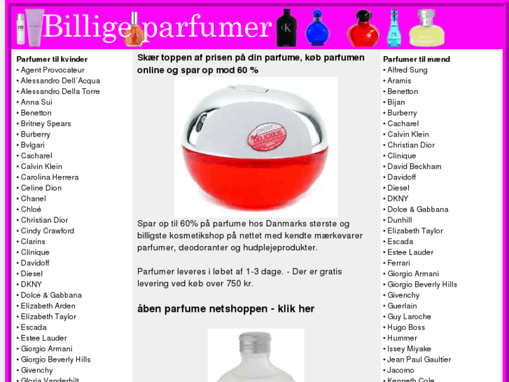 www.billigeparfumer.dk