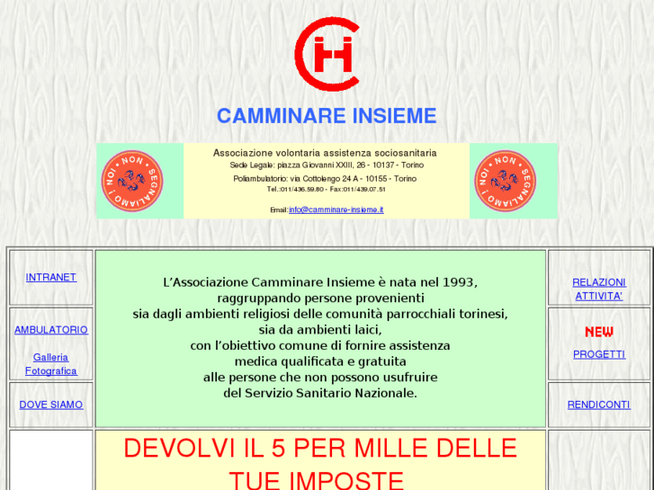 www.camminare-insieme.it