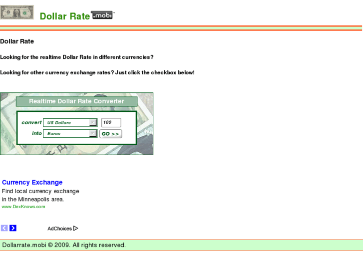 www.dollarrate.mobi